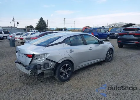 2023 Nissan Sentra Sv Xtronic Cvt z USA, uszkodzony, nr VIN 3N1AB8CVXPY252930